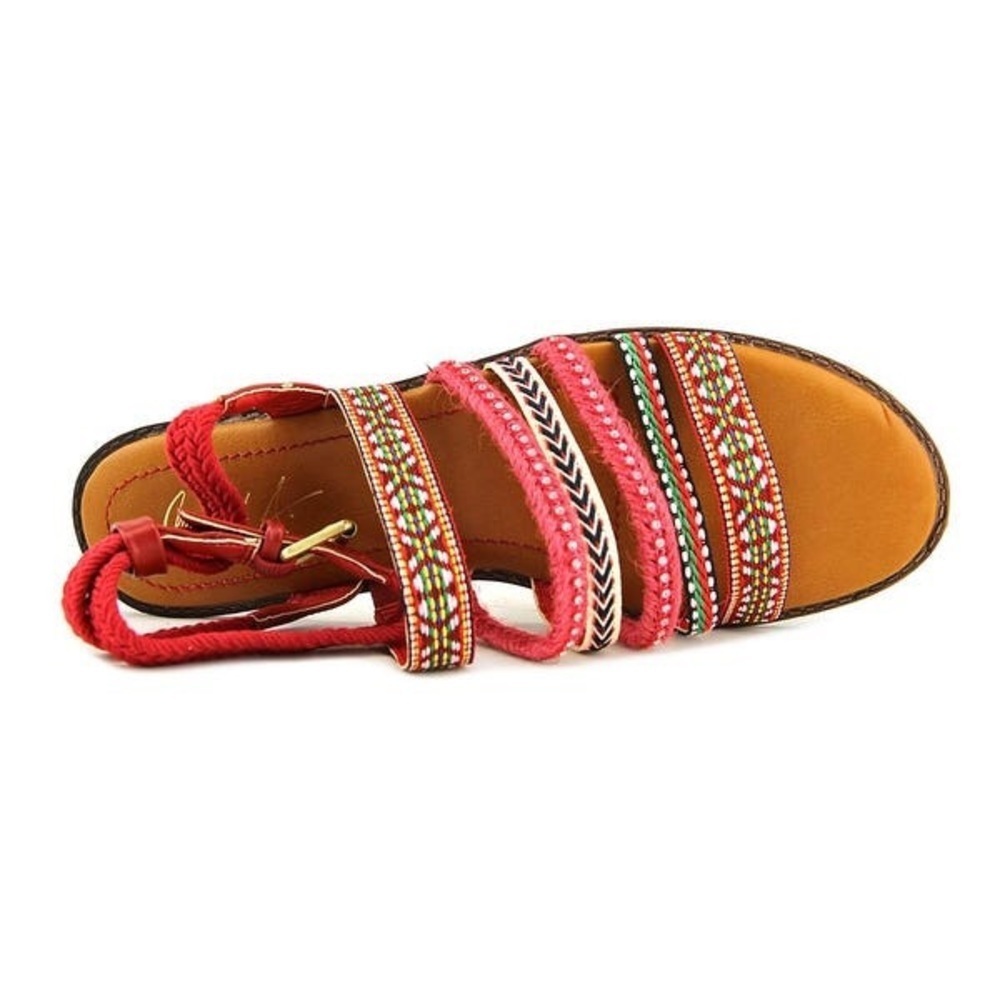 Mari A. Farren open toe canvas gladiator sandal - Picture 6 of 8